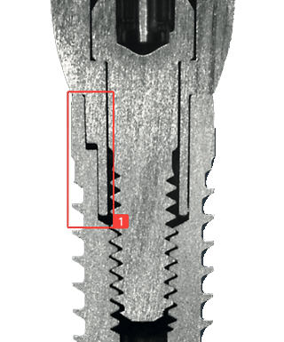 MEDENTiKA ABUTMENT E 100-1 * kompatibel mit Nobel Biocare / NobelReplace® Tapered