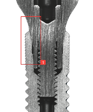 Schnittbilder_MEDENTiKA_ABUTMENT EV 110 *, kompatibel mit DENTSPLY SIRONA / ASTRA TECH OsseoSpeed® EV